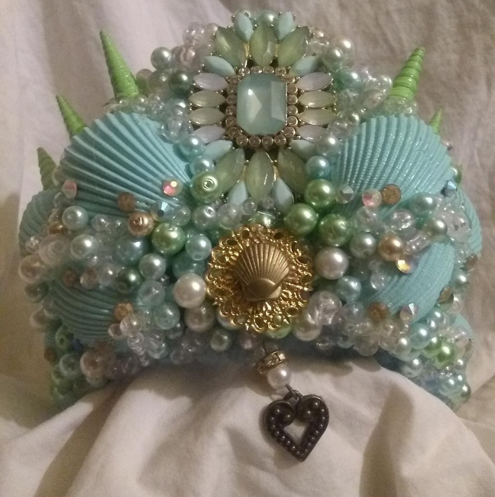 Mermaid Crown ONE OF A KIND HANDMADE